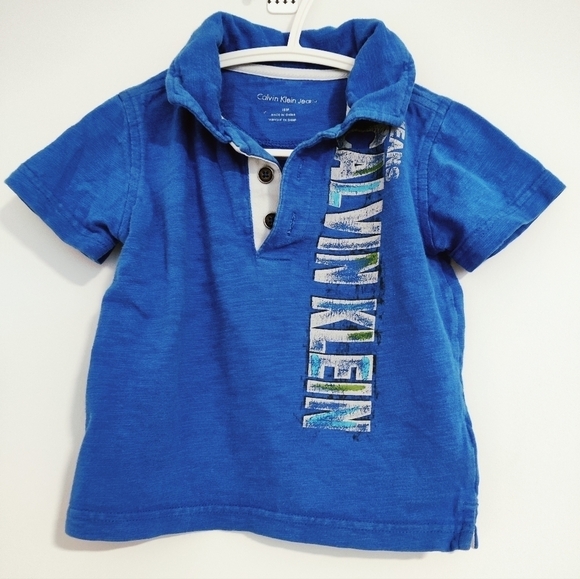 Calvin Klein summer t-shirt and shorts set for boy 18 months - Picture 3 of 14